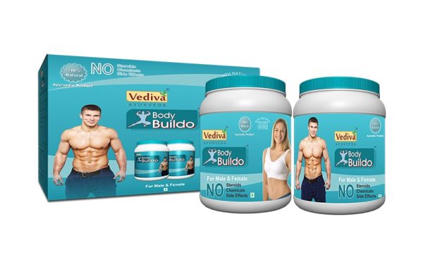 Body Buildo Powder Box Bottle Side