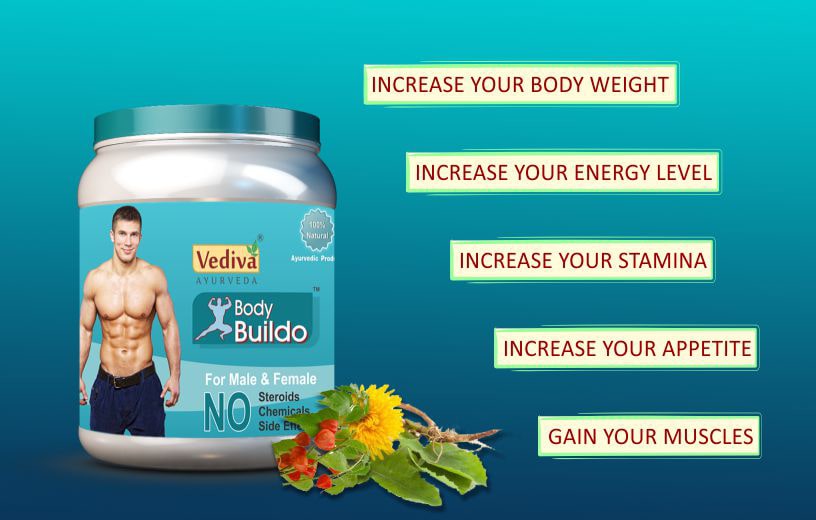 Best Body Buildo Ayurvedic Weight & Muscle Gainer Supplement in India