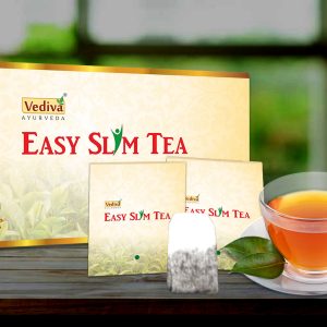 Easy Slim Tea with Pack, Pouch and Preparation