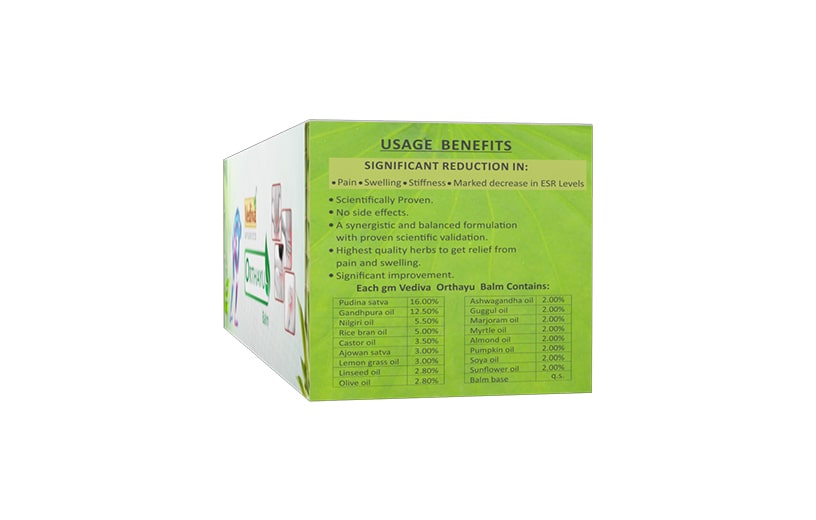 OrthAyu Muscle Pain Relief Balm | Best Ayurvedic Pain Relief Balm