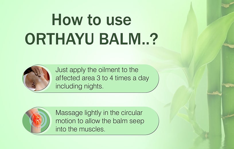OrthAyu Muscle Pain Relief Balm | Best Ayurvedic Pain Relief Balm