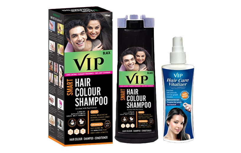 VIP Original Hair Color Shampoo Offer Pack Black  LifeSouq