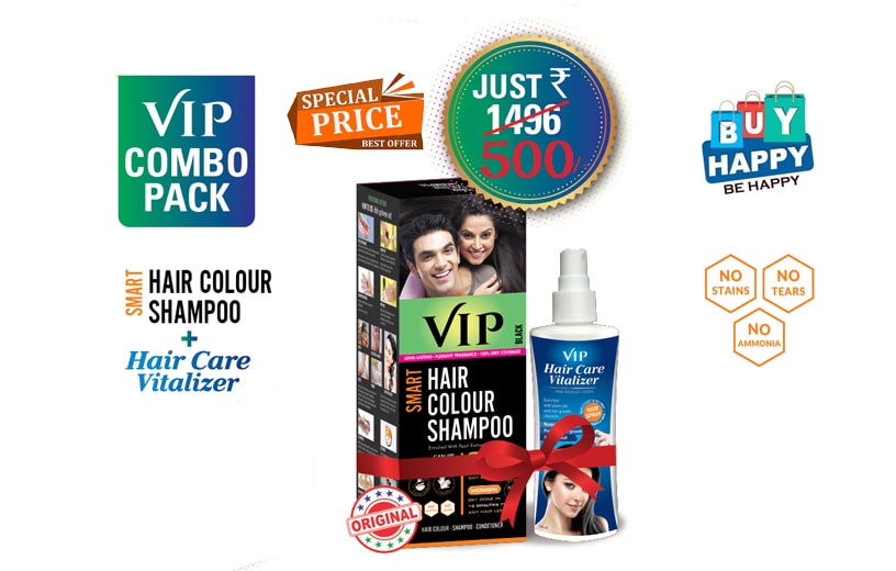 Buy Vip Hair Colour Shampoo Online at Best Price of Rs 500  bigbasket