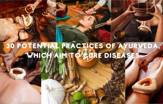 potential practices of Ayurveda, which aim to cure diseases